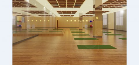 松木運(yùn)動(dòng)木地板，瑜伽舞蹈室的正確選擇