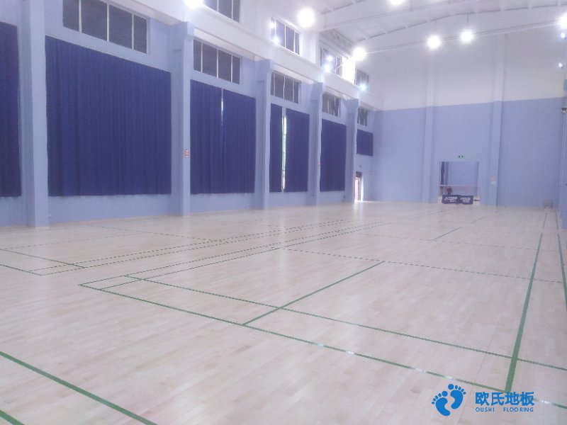 運動木地板施工平谷金通遠(yuǎn)健身中心