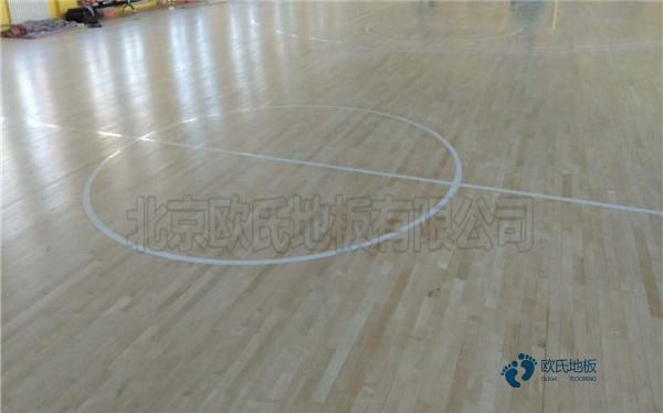 學(xué)校運動場館木地板施工方案2